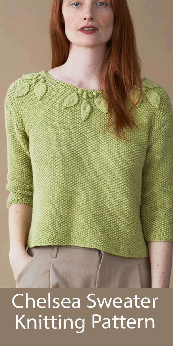 Sweater Knitting Pattern Chelsea Sweater Jumper