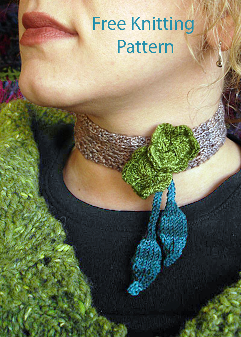Free Chevette Necklaces Knitting Pattern