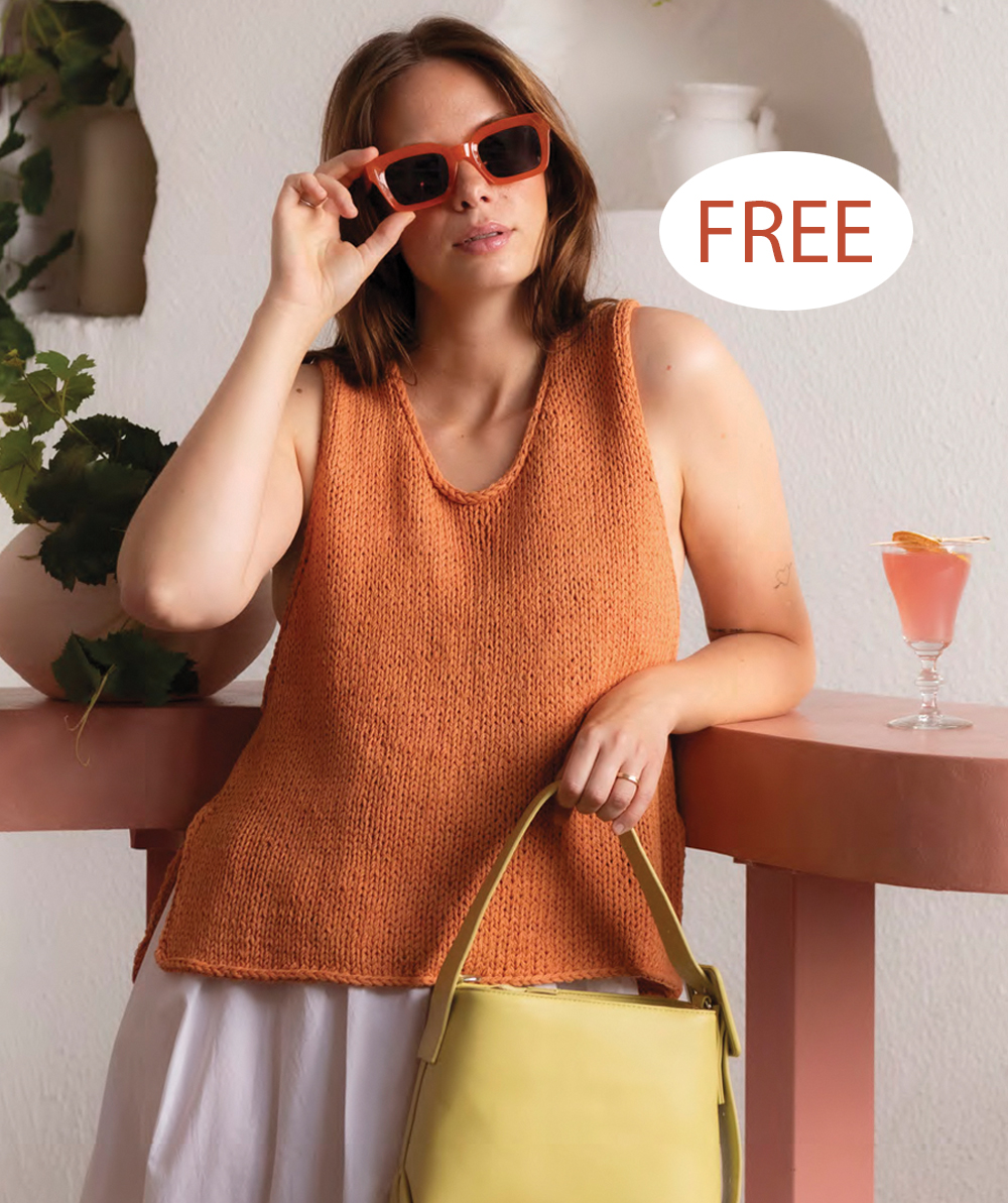Free Knitting Pattern Chicago Top