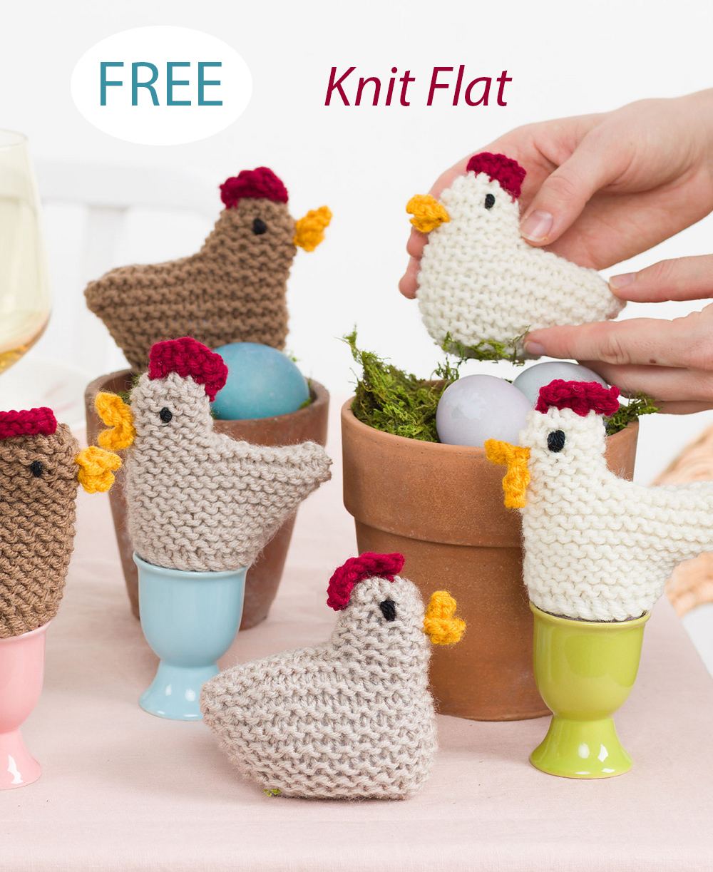 Free Chicken Toy and Treat Holder Knitting Pattern