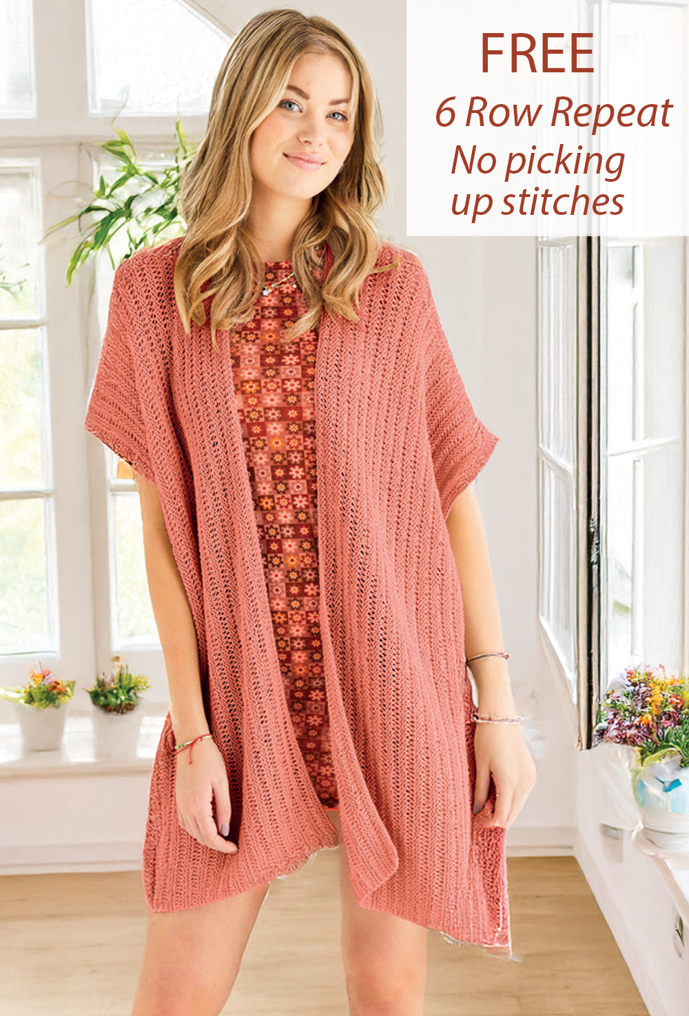 Free Easy Chill Out Cardigan Knitting Pattern