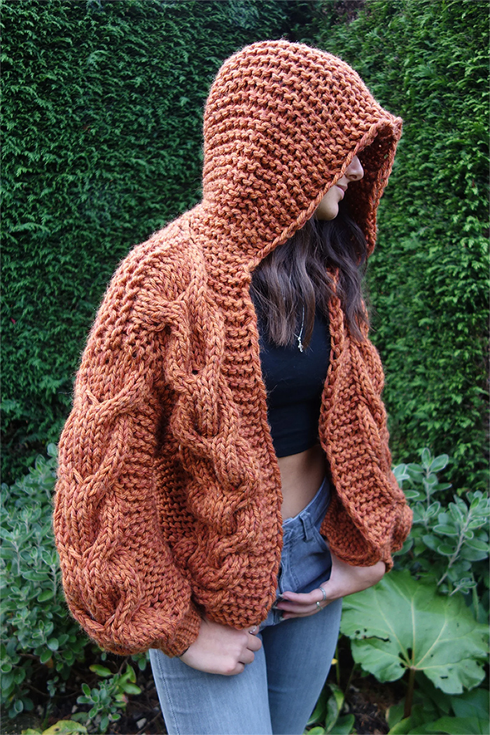 Chilly Chilli Jacket Knitting Pattern 