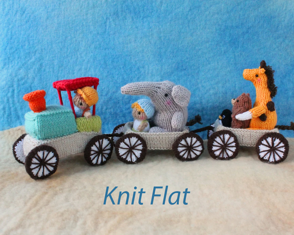 Choo Choo Train Knitting Pattern