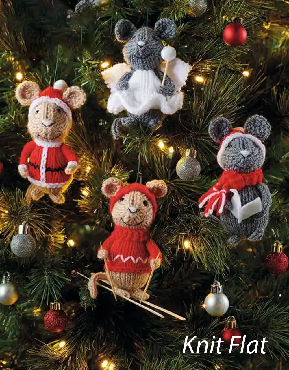 Christmas Mice Knitting Pattern