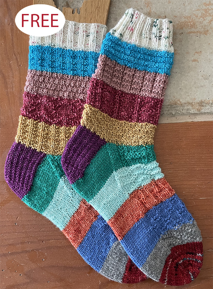 Free Knitting Pattern Advent Christmas Smorgasbord