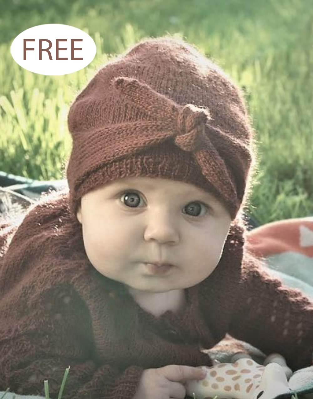 Free Baby Hat Knitting Pattern Cinnamon Knot Hat