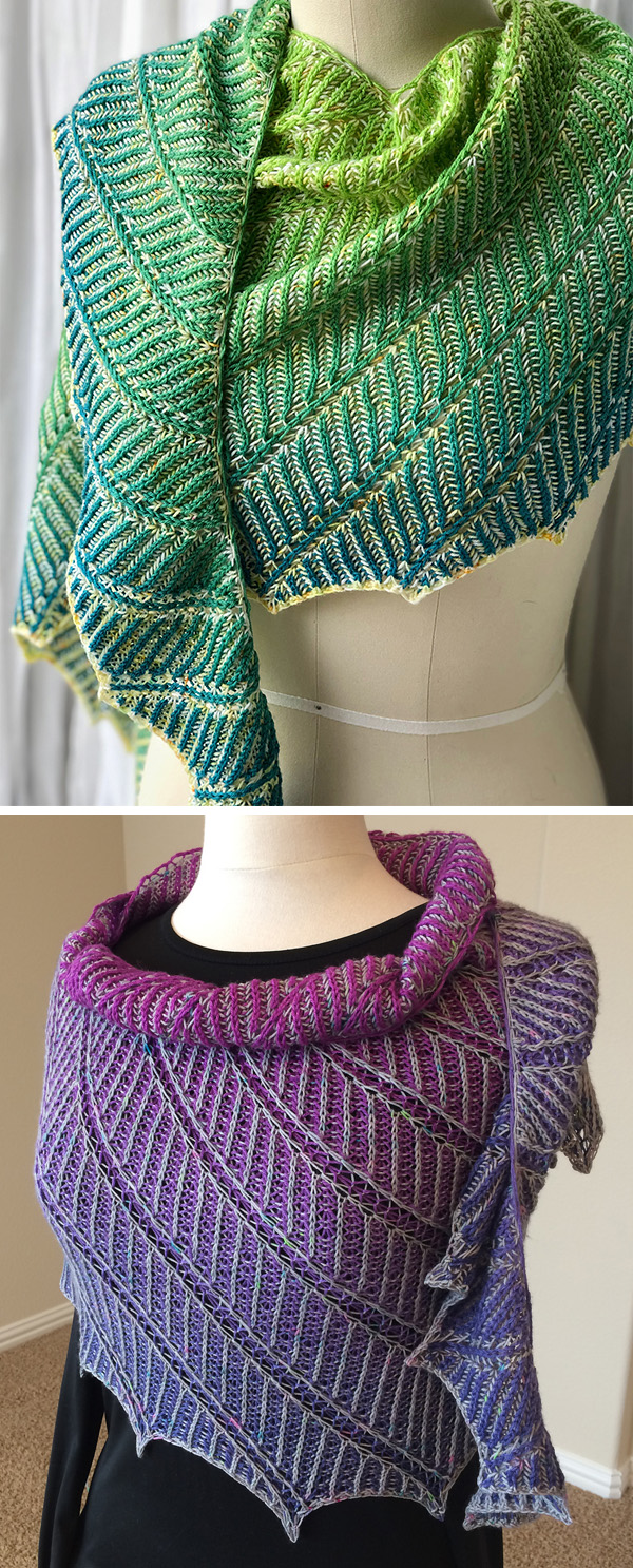 Knitting Pattern for Circinae Shawl