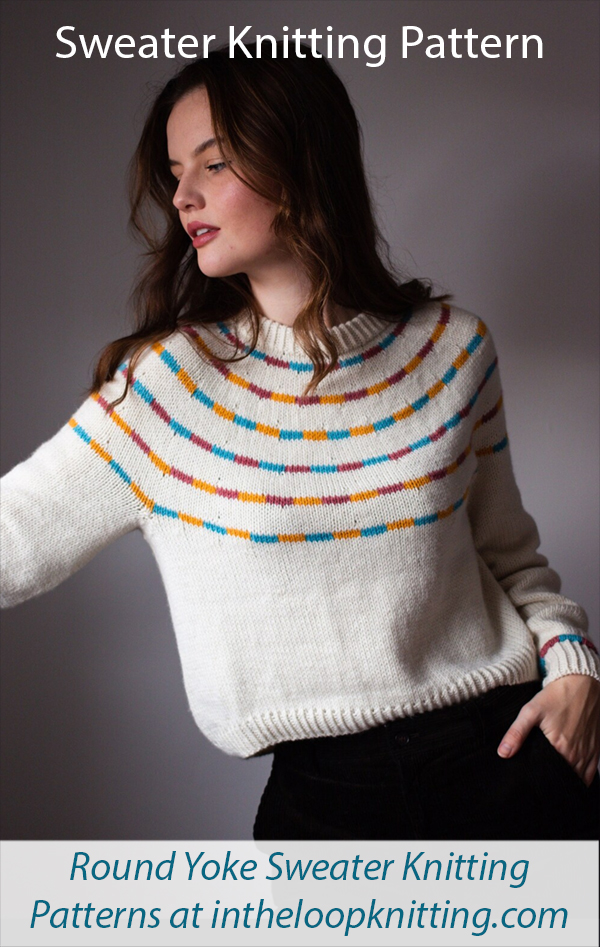 Circumference Sweater Knitting Pattern