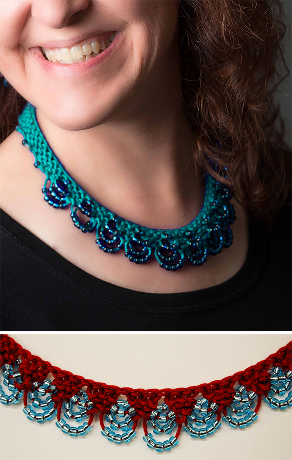 Necklace and Collar Knitting Patterns In the Loop Knitting