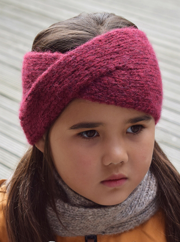 Knitting Pattern Classic Twist Headband