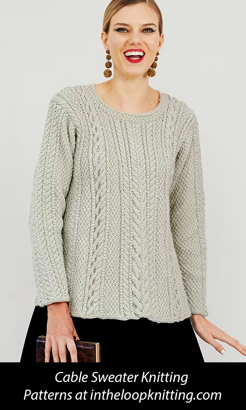 Women's Clemence Sweater Knitting Pattern