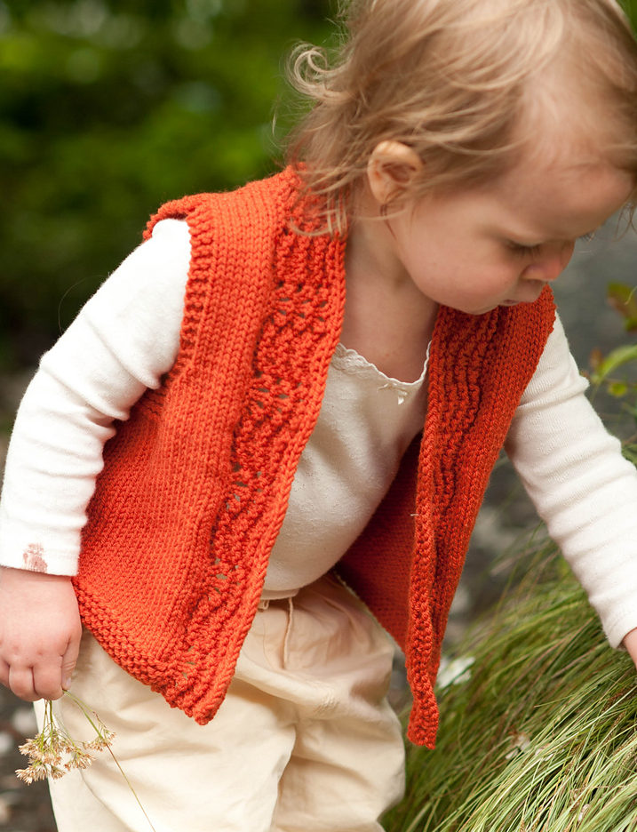 knitted vest boy