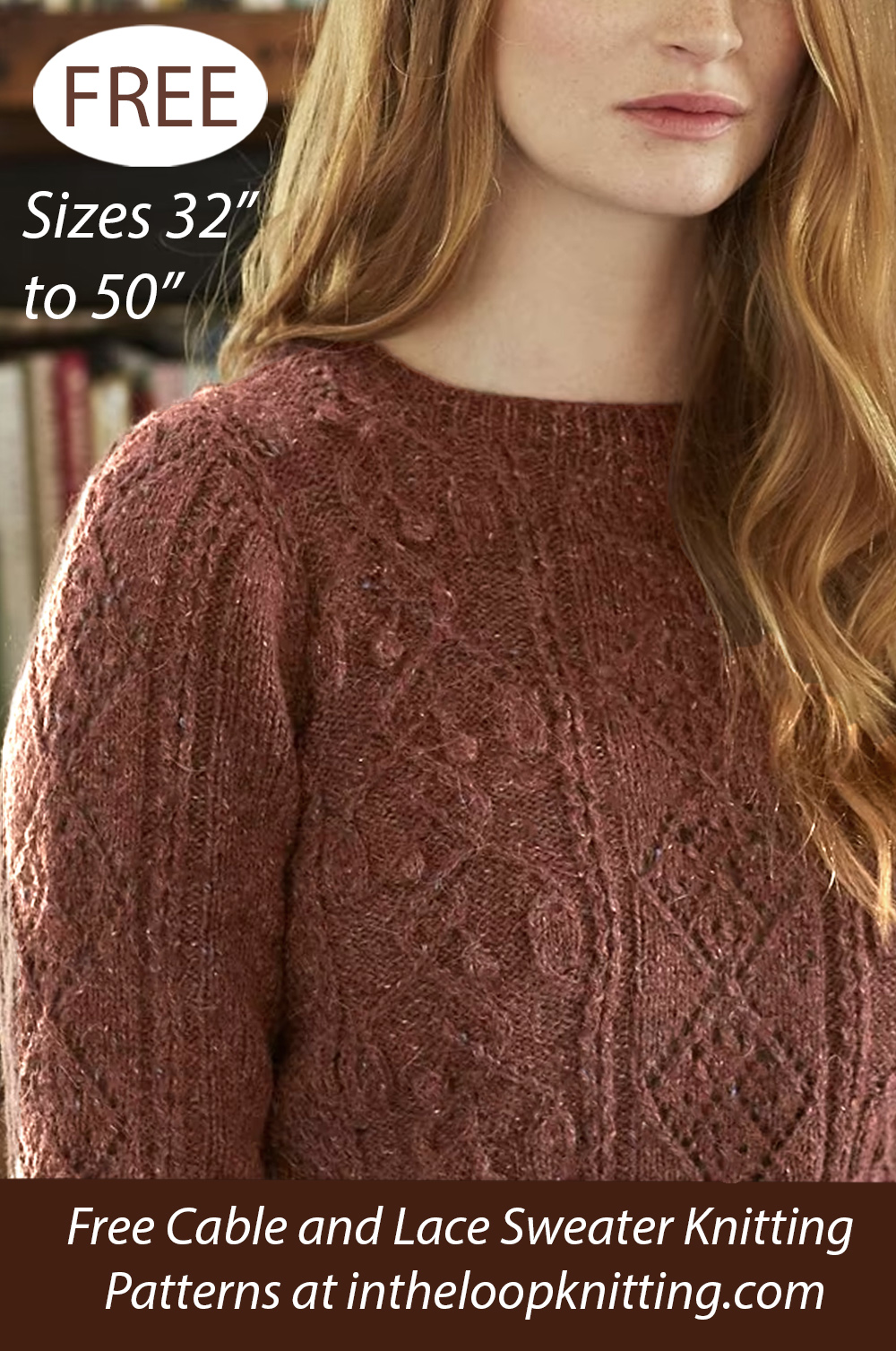 Free Clover Sweater Knitting Pattern