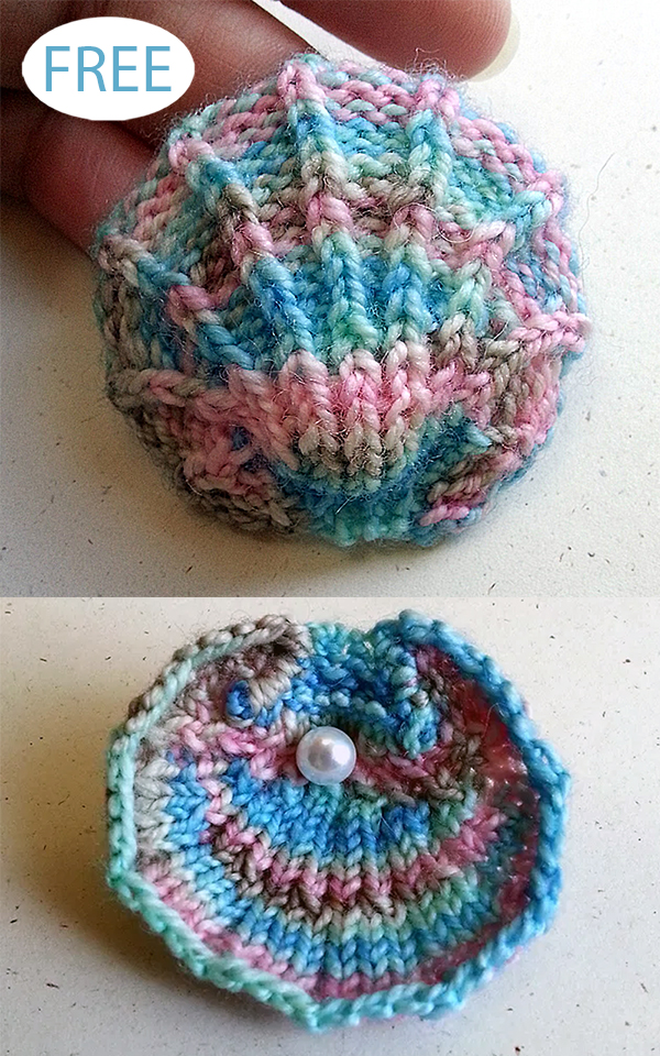 Free Cockle Shell Knitting Pattern