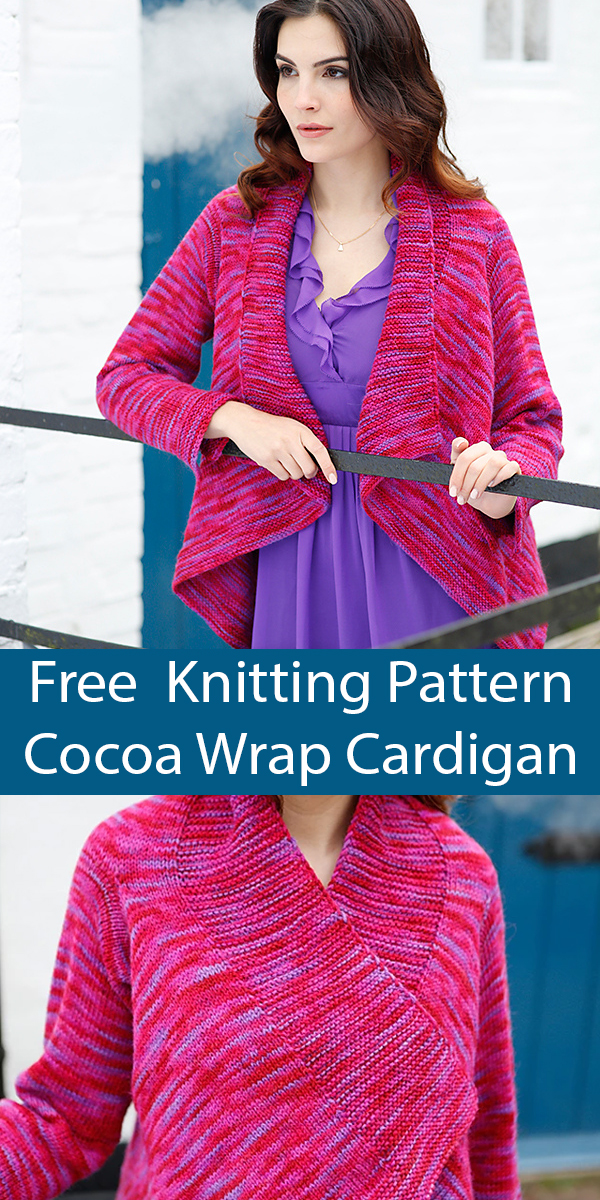 Free Cocoa Cardigan Knitting Pattern