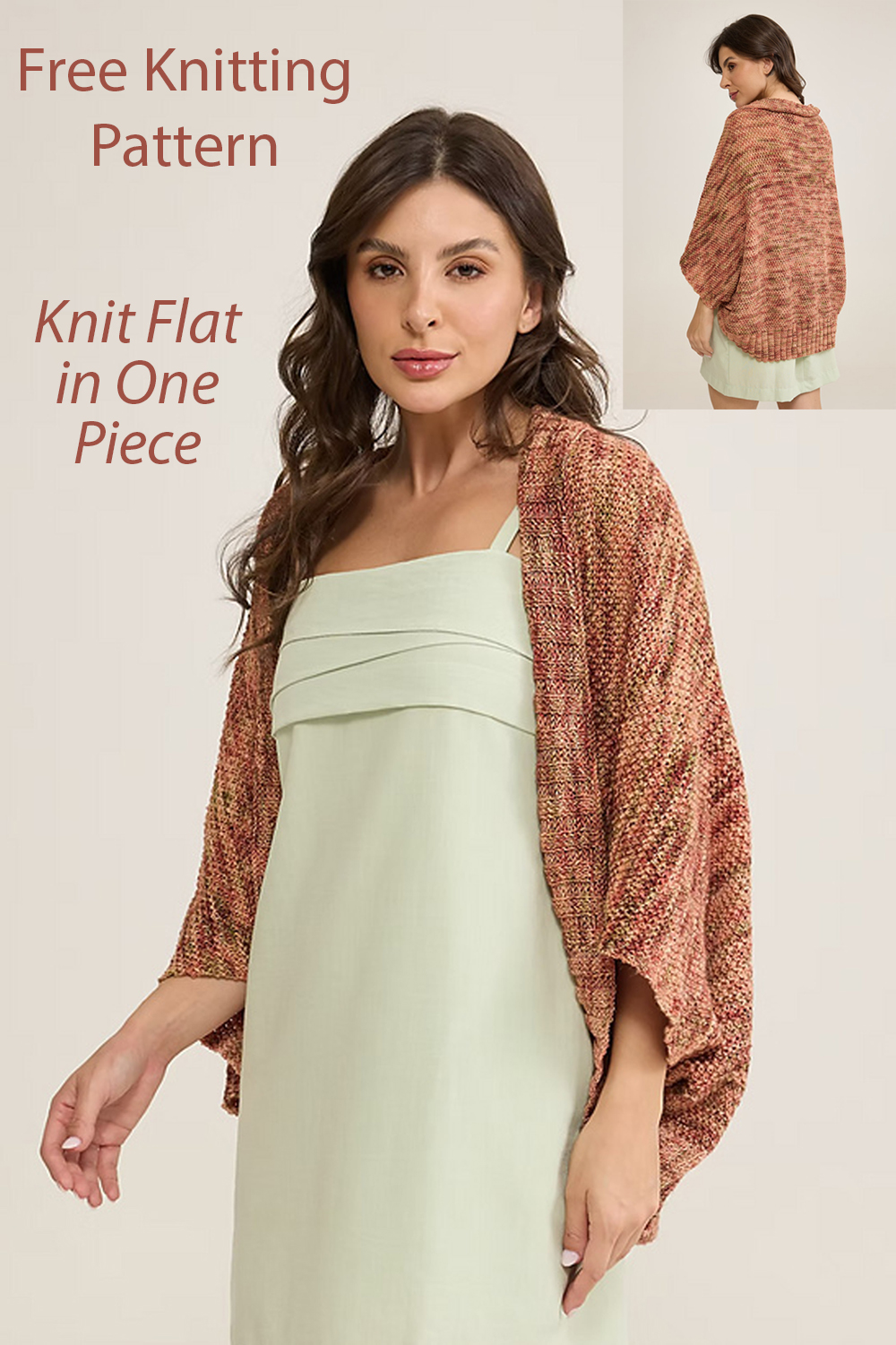 Free Cocoon Cardigan Knitting Pattern