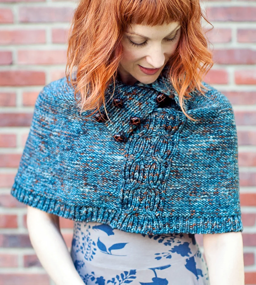 Codex Capelet Knitting pattern for 