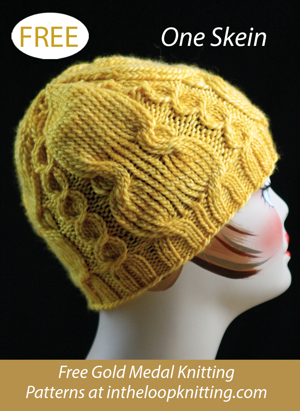 Free Coin and Medallion Hat Knitting Pattern