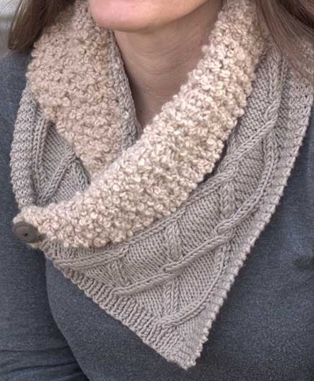 Knitting Pattern for Collared Scar