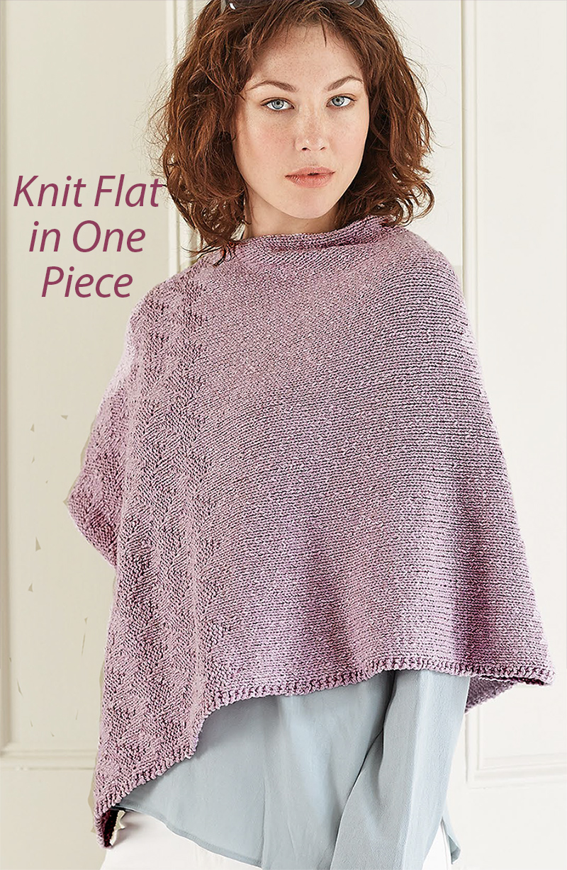 Coloma Poncho Knitting Pattern