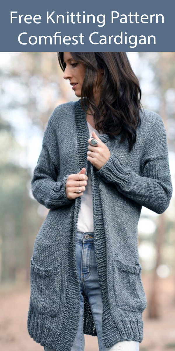 knitting cardigan