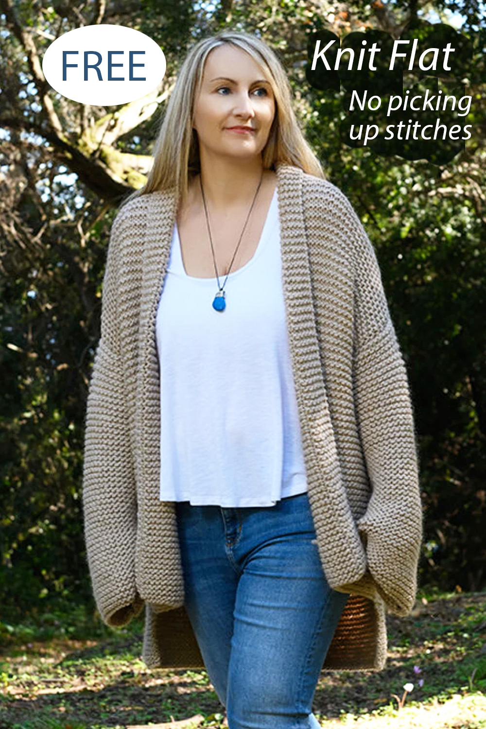 Comfort Cardigan Knitting Pattern