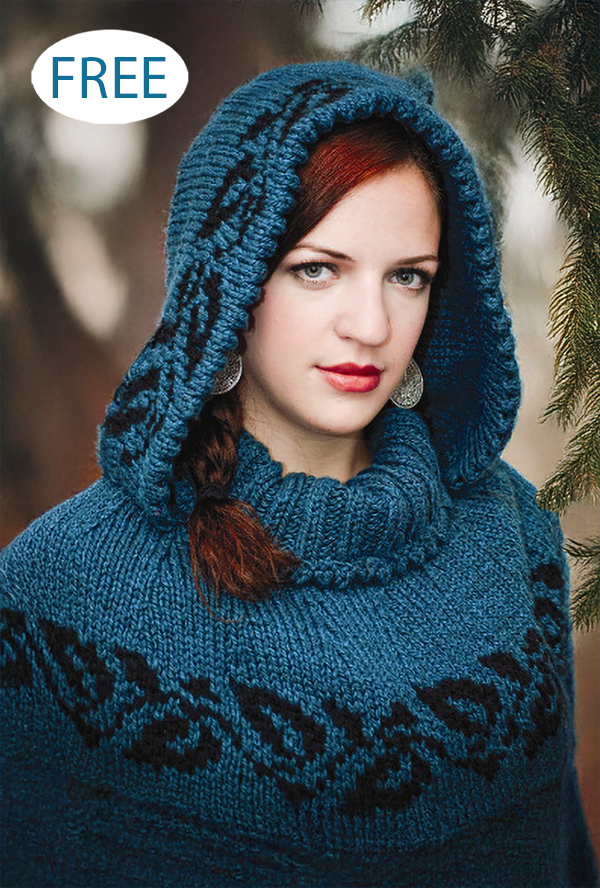 Free Commuter Capelet Knitting Pattern