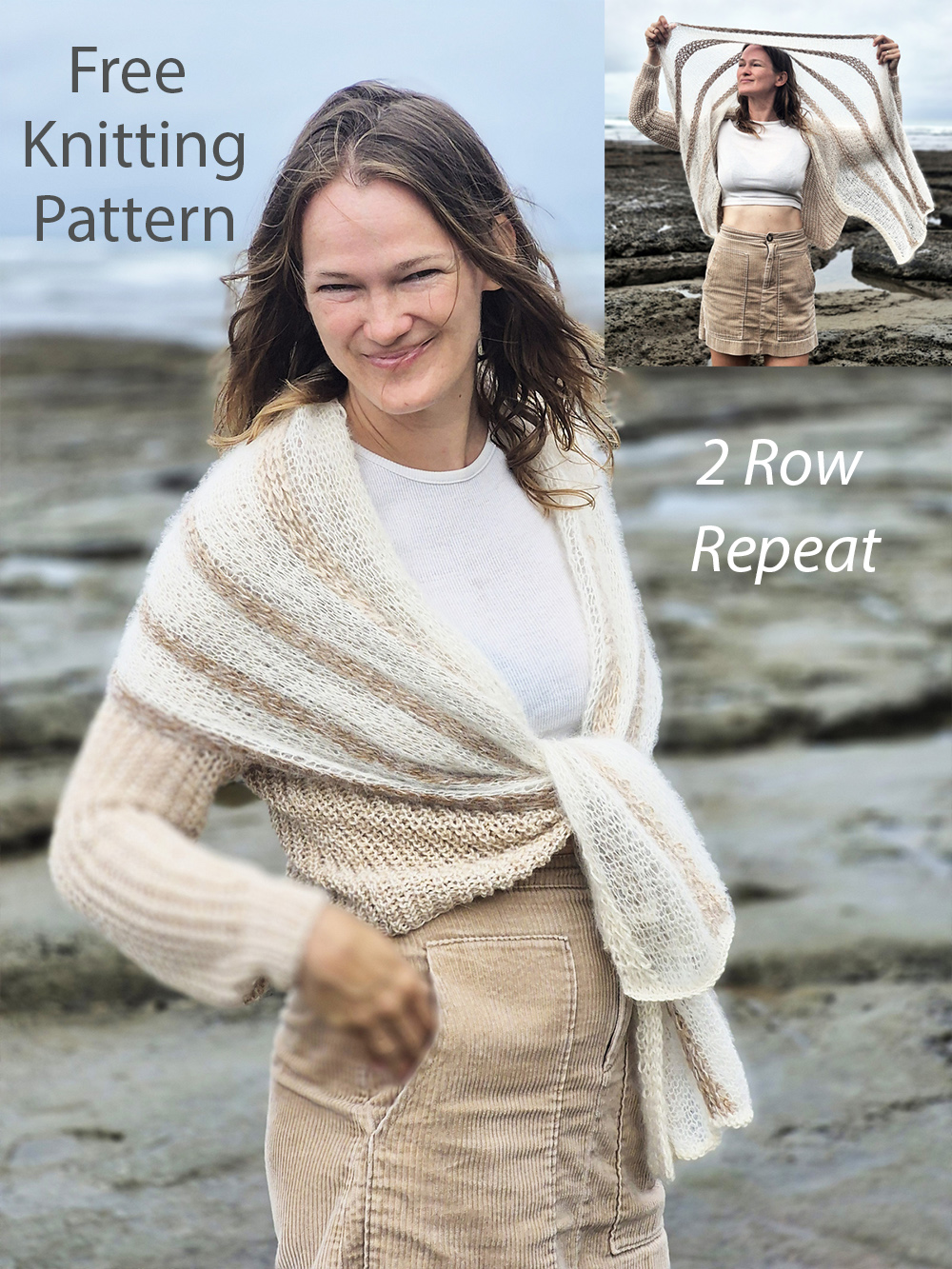 Free Shawl Collar Cardigan Knitting Convertible Cardigan