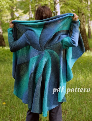 3 in 1 Convertible Coat Knitting Pattern