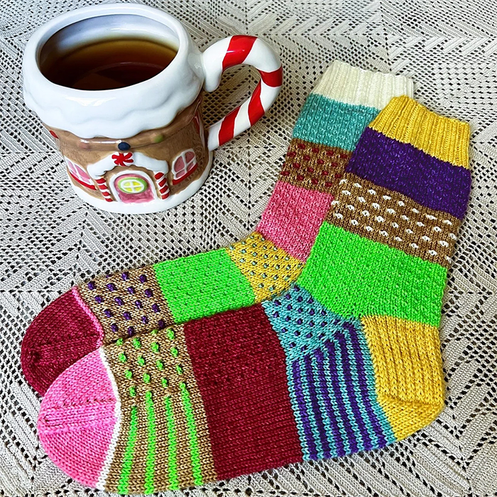 Knitting Pattern Cookie Swap Socks