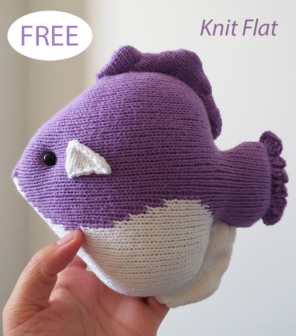 Free Coral Fish Knitting Pattern