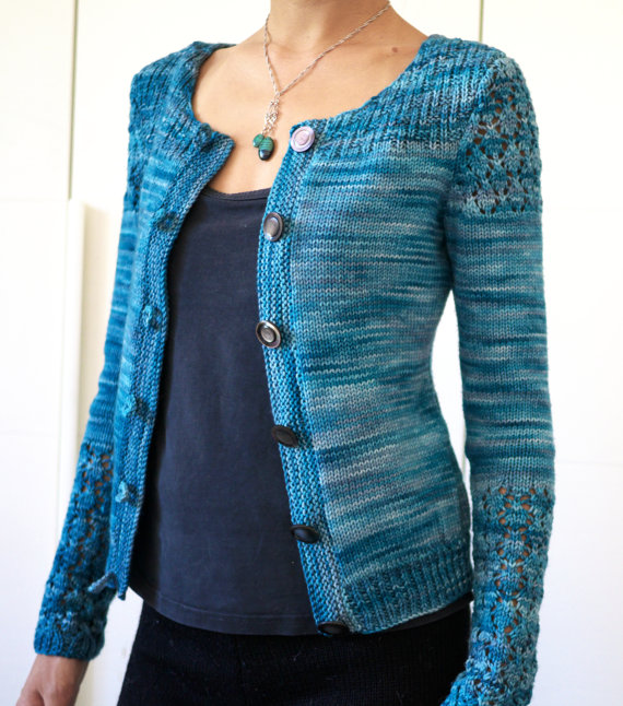 Knitting pattern for Costanza Cardigan