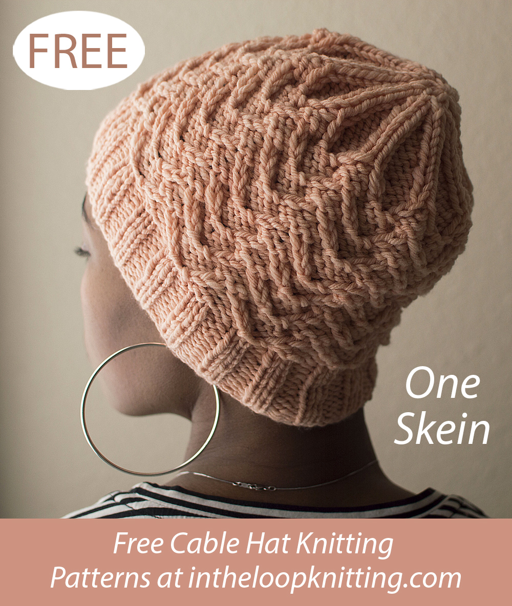 Free Cottage Hat Knitting Pattern