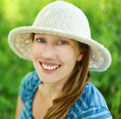 Cotton Sun Hat Free Knitting Pattern - wire in brim gives structure | Sun Hat Knitting Patterns at http://intheloopknitting.com/sun-hat-knitting-patterns