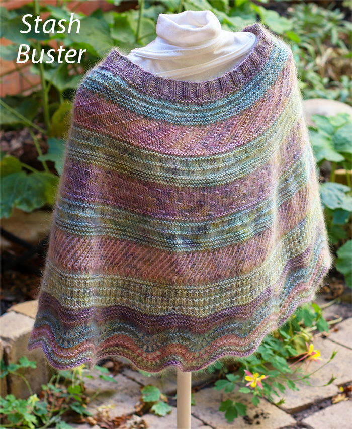 Free Poncho Knitting Pattern Cowgirl Confection Poncho