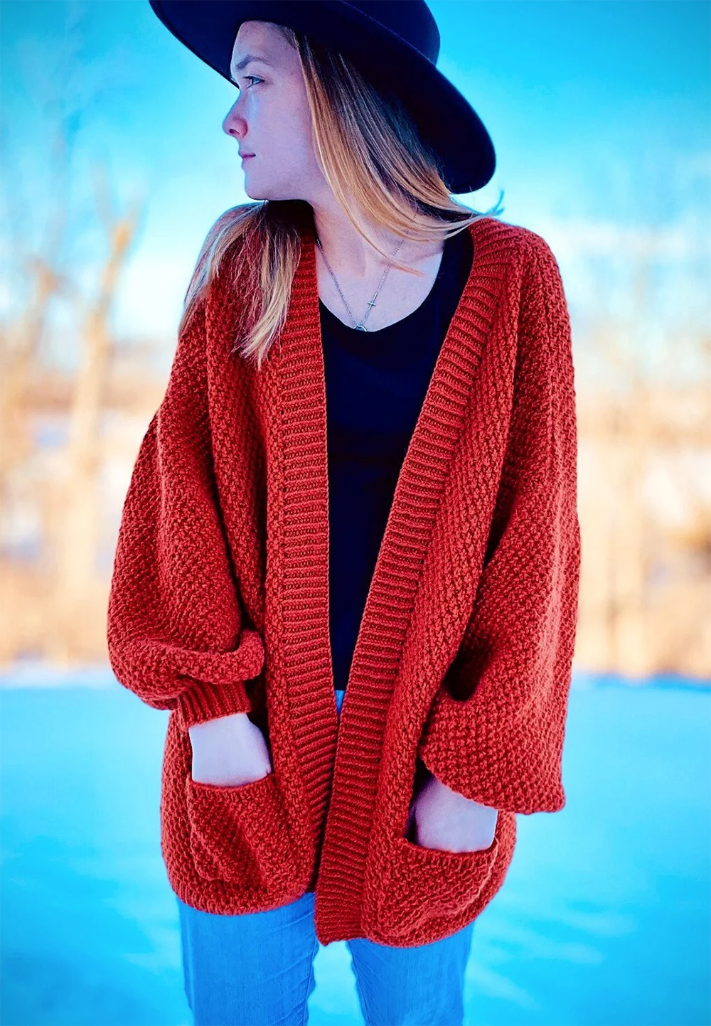 Cozi Cardi Cardigan Knitting Pattern 