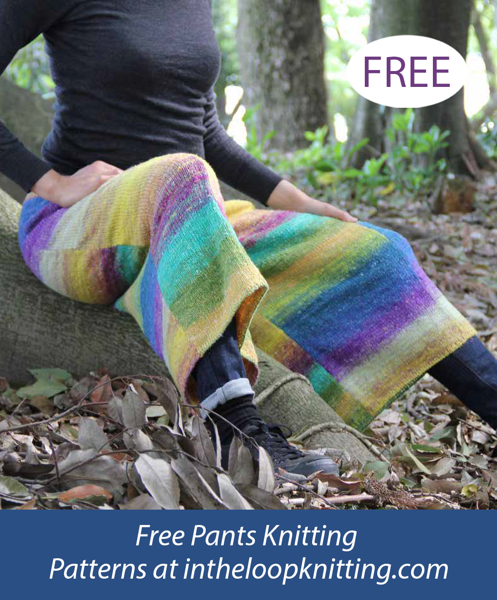 Free Women's Cozy Capris  Knitting Pattern