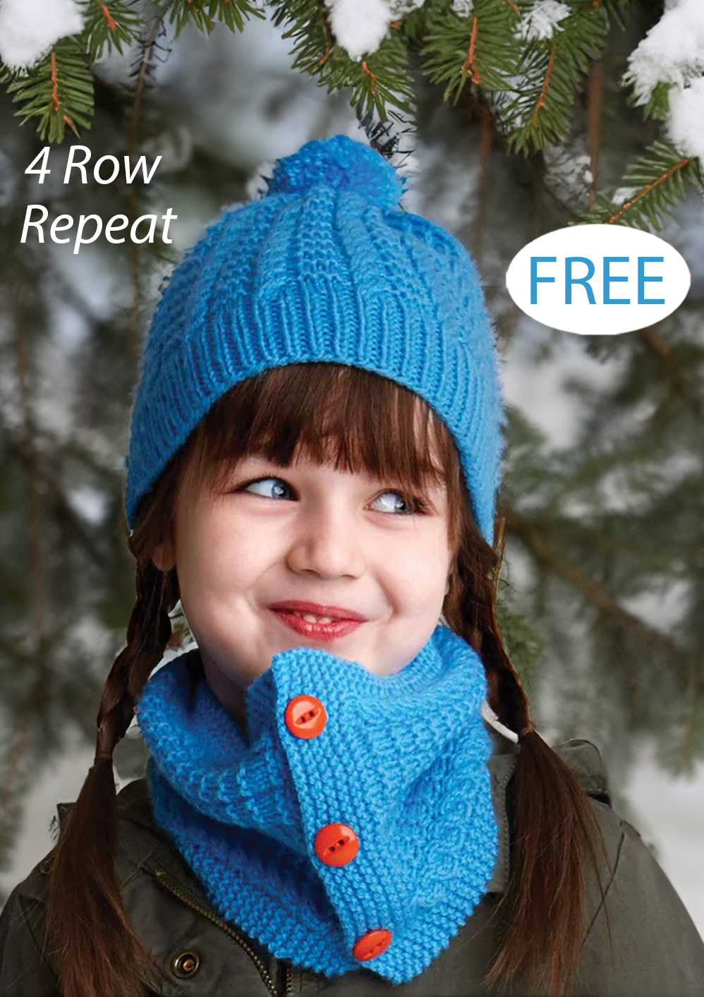 Free Cozy Kid's Accessory Set Knitting Pattern