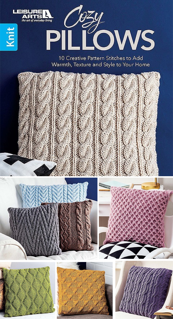 Cozy Pillows - 10 Creative Patterns to Add Warmth, Texture and Style to Your Home