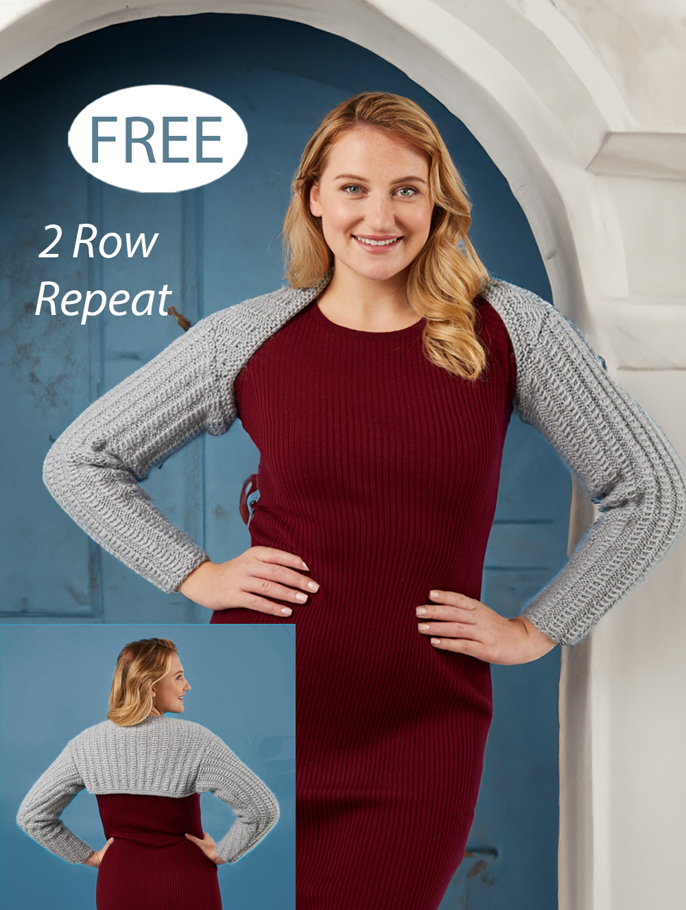 Free Cozy Shrug Knitting Pattern