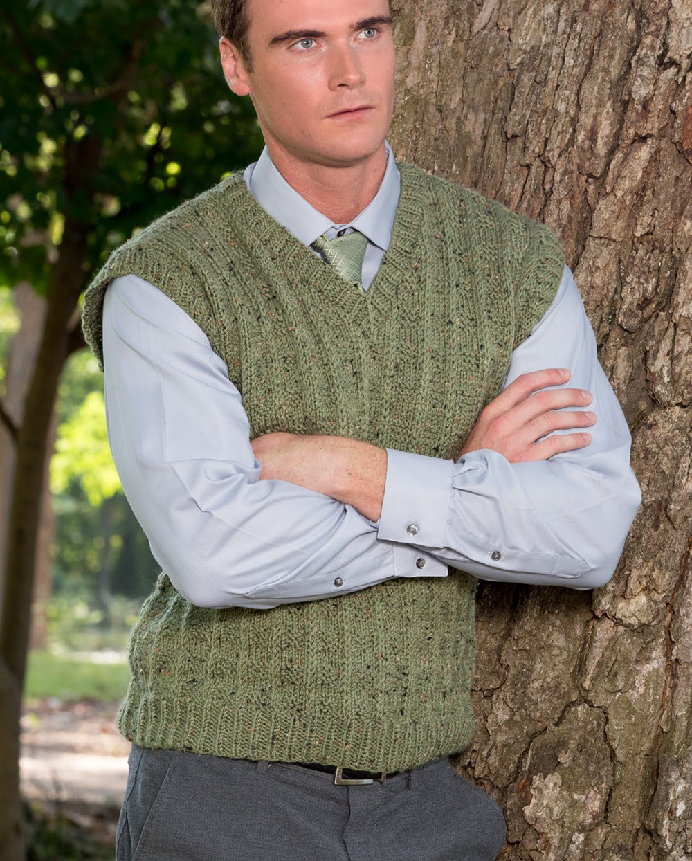 Free Knitting Pattern for Crawley Vest