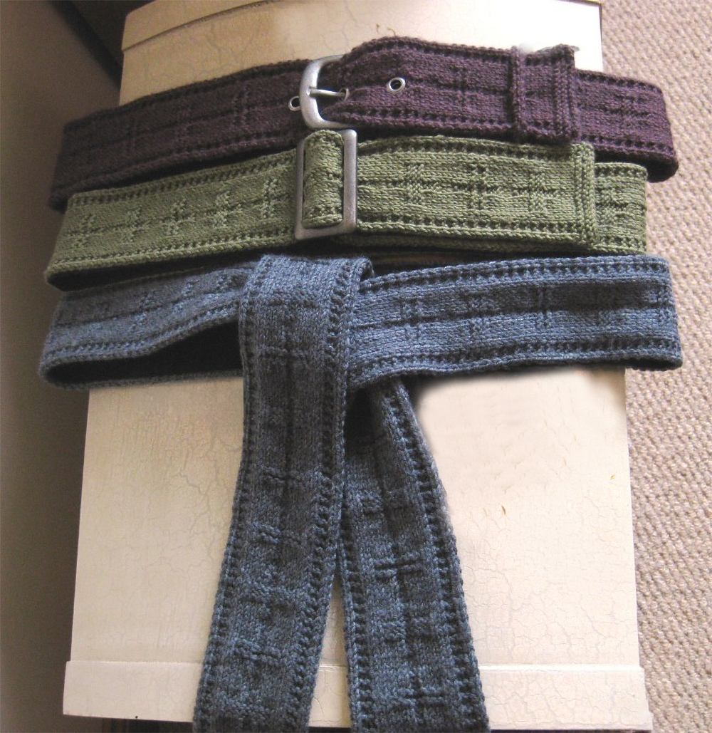 Free Knitting Pattern for Crux Belt