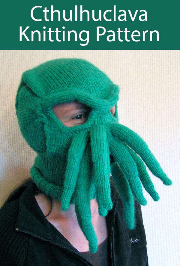 Knitting Pattern for Cthulhuclava