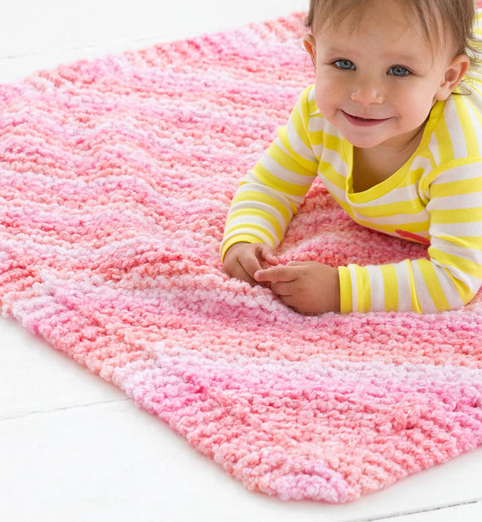 Beginner Baby Blanket Knitting Patterns- In the Loop Knitting