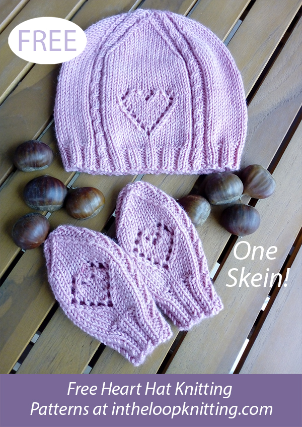 Free Baby Cap and Mittens Knitting Pattern