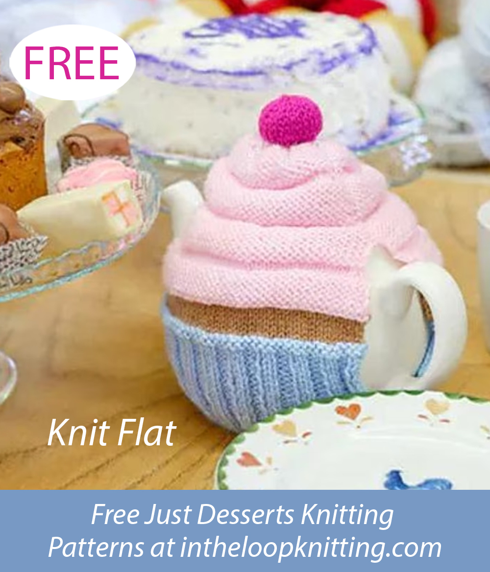 Free Cupcake Tea Cosy Knitting Pattern 