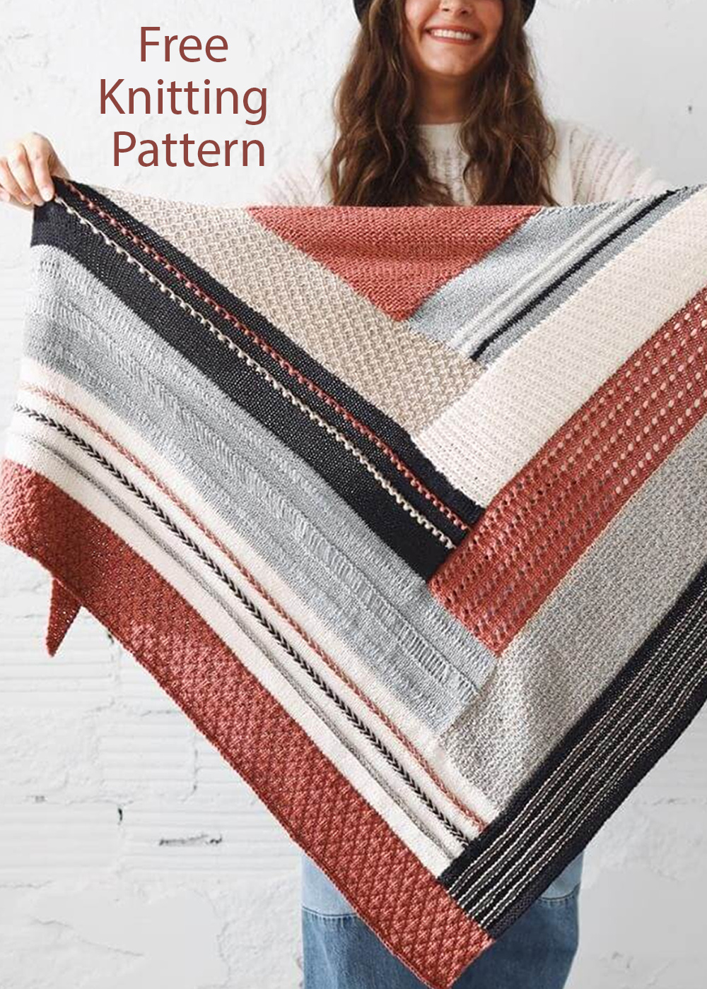 Free Shawl Knitting Pattern Curator Sampler Wrap