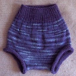 Free knitting pattern for Curly Purly Soaker