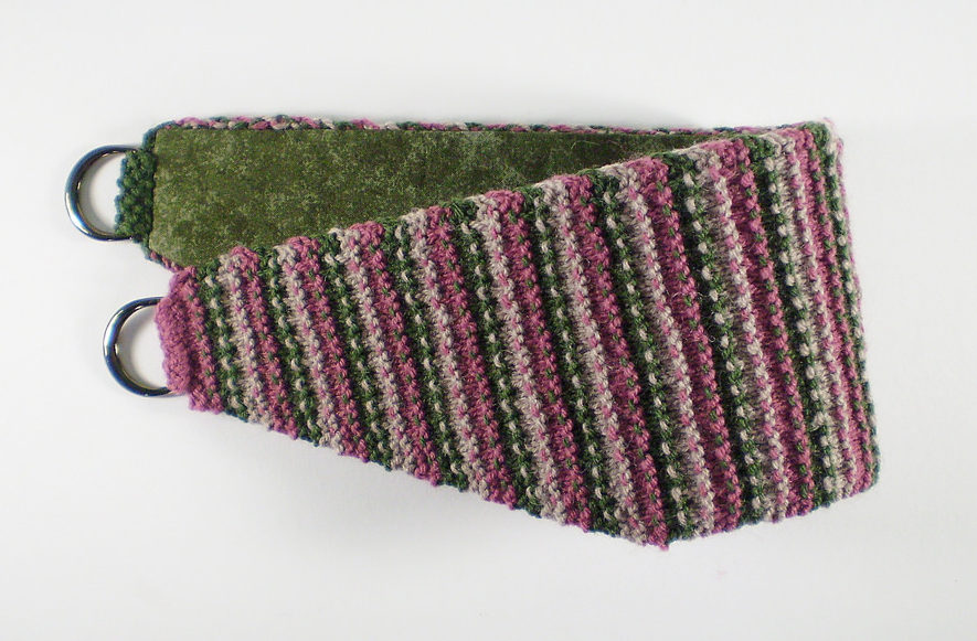 Free Knitting Pattern for Curtain Tiebacks