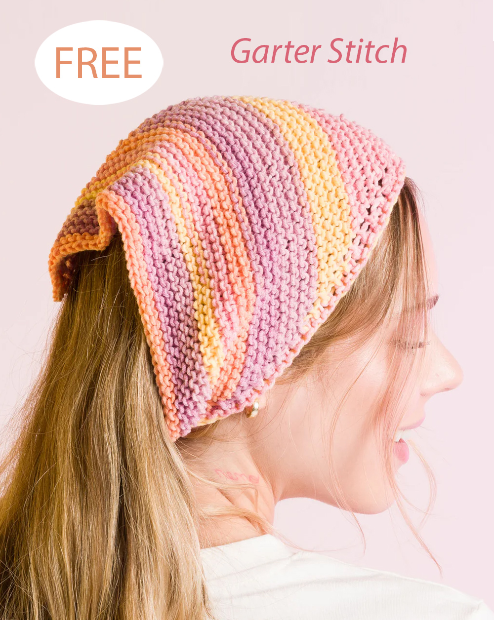 Free Knitting Pattern Cutie Kerchief